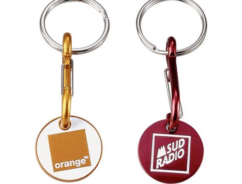 Porte clés publicitaire